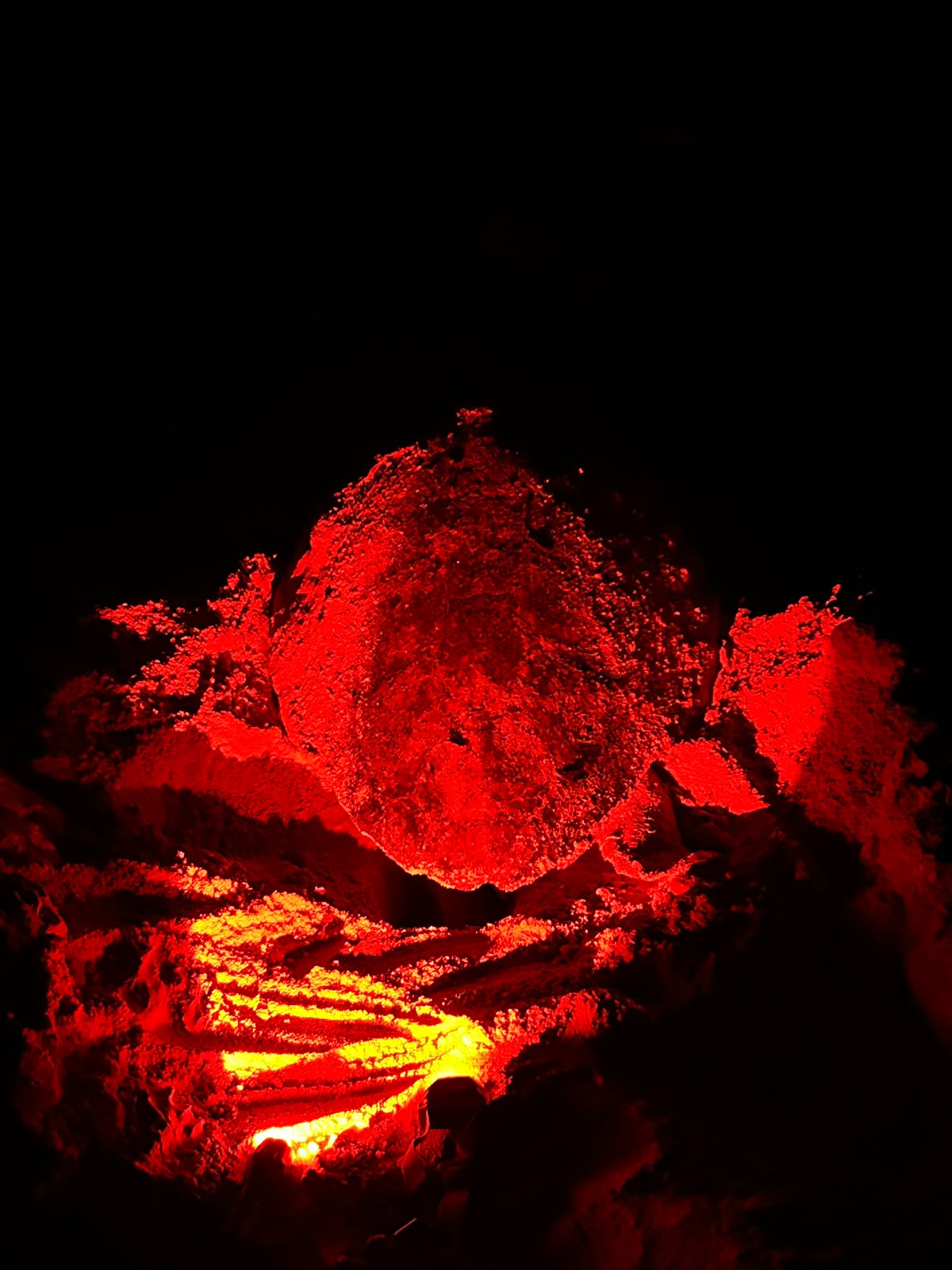 Tartaruga a desovar de noite na Boa Vista
